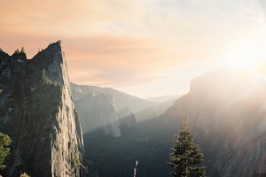 The giant cliff I may be about to plunge off of. But also a sunrise, so hope of a new beginning? I don't know. I'm kinda feeling this right now. Also Credit goes to the awesome Unsplash.com and their collection of GORGEOUS CC0 pics, which I <3